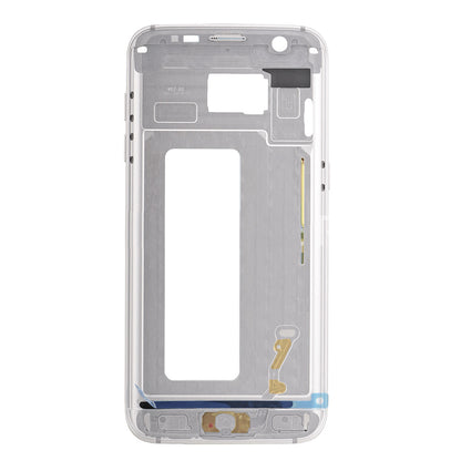 REPLACEMENT FOR SAMSUNG GALAXY S7 EDGE SM-G935 REAR HOUSING ASSEMBLY - SILVER
