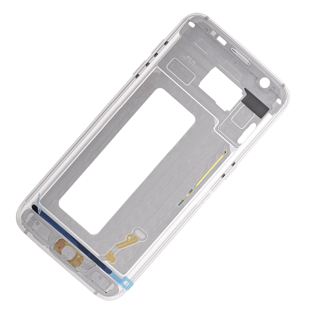 REPLACEMENT FOR SAMSUNG GALAXY S7 EDGE SM-G935 REAR HOUSING ASSEMBLY - SILVER