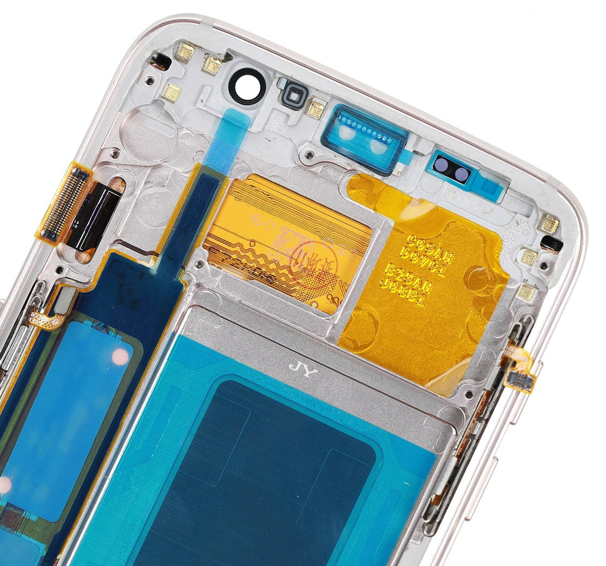 REPLACEMENT FOR SAMSUNG GALAXY S7 EDGE SM-G935 SERIES LCD SCREEN AND DIGITIZER ASSEMBLY WITH FRAME - SAPPHIRE
