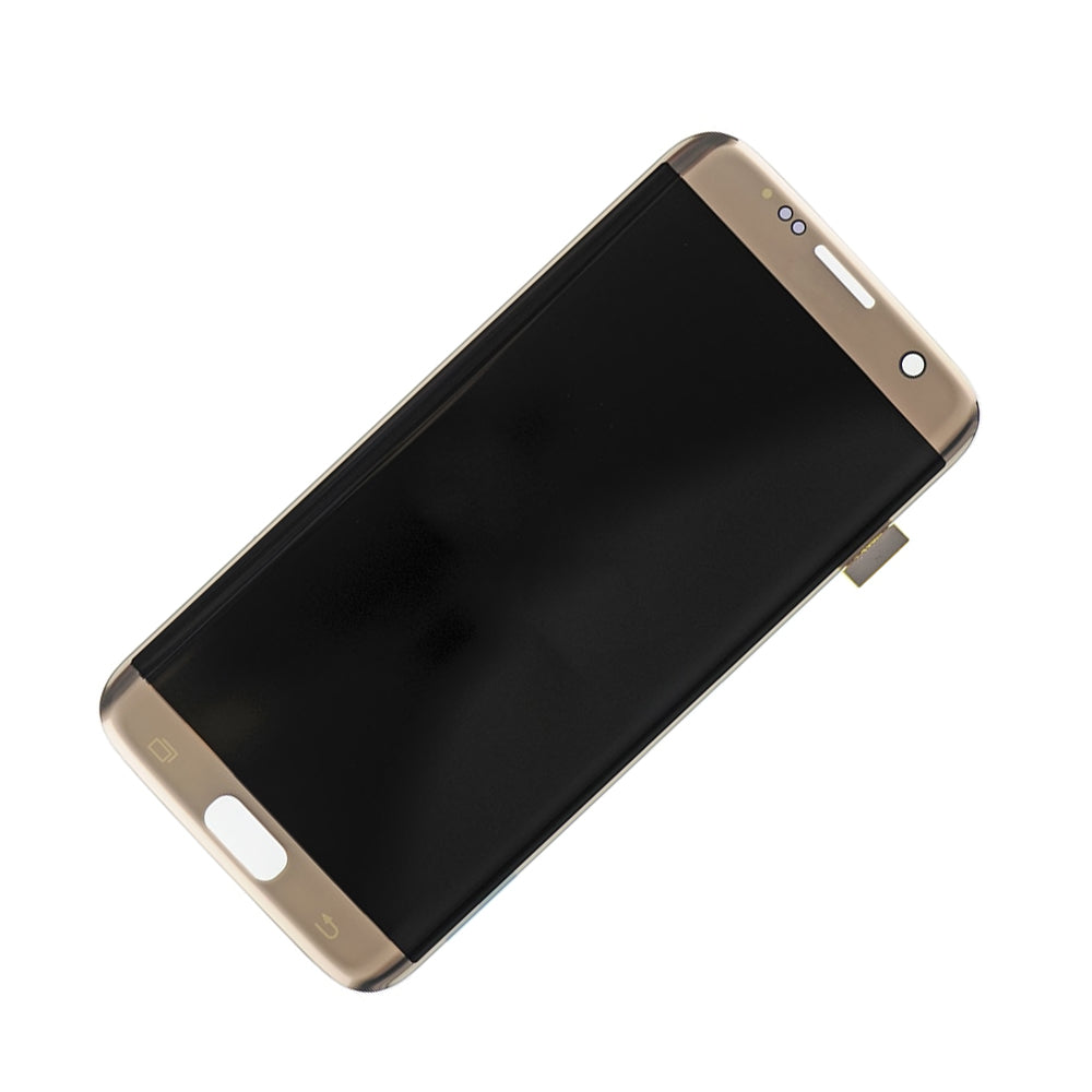 REPLACEMENT FOR SAMSUNG GALAXY S7 EDGE SM-G935 SERIES LCD SCREEN AND DIGITIZER - GOLD