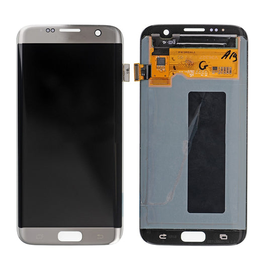 REPLACEMENT FOR SAMSUNG GALAXY S7 EDGE SM-G935 SERIES LCD SCREEN AND DIGITIZER - SILVER