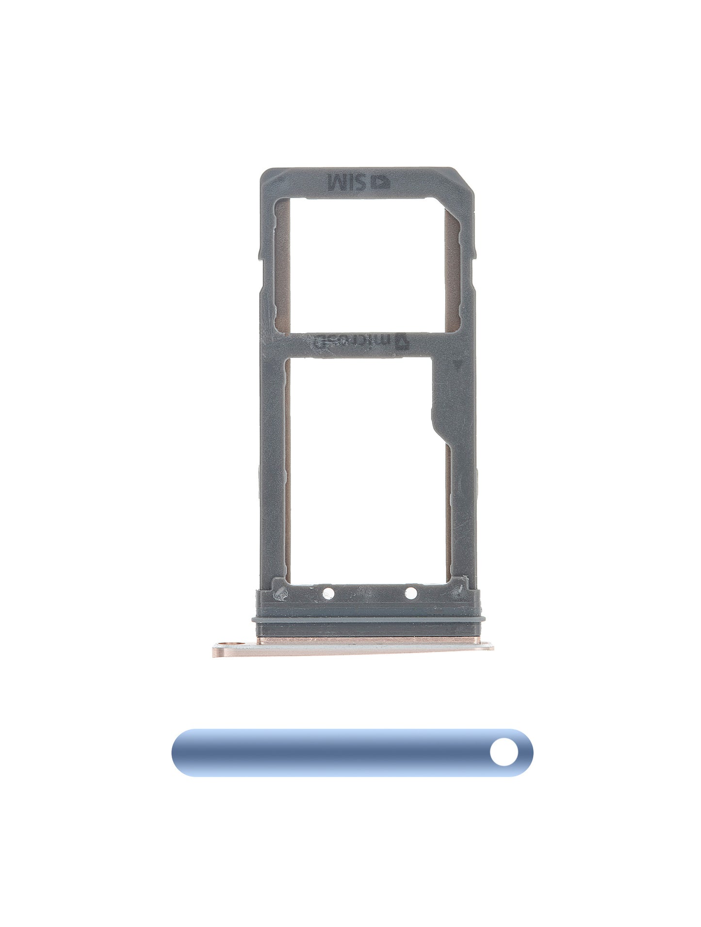 REPLACEMENT FOR SAMSUNG GALAXY S7 EDGE SM-G935 SIM CARD TRAY - BLUE CORAL