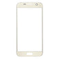 REPLACEMENT FOR SAMSUNG GALAXY S7 FRONT GLASS LENS REPLACEMENT WITH LOGO - GOLD