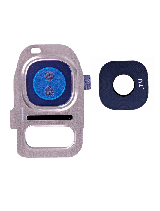 REPLACEMENT FOR SAMSUNG GALAXY S7/S7 EDGE REAR CAMERA HOLDER WITH LENS - GOLD
