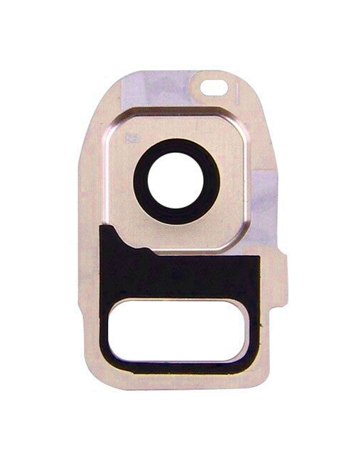 REPLACEMENT FOR SAMSUNG GALAXY S7/S7 EDGE REAR CAMERA HOLDER WITH LENS - GOLD