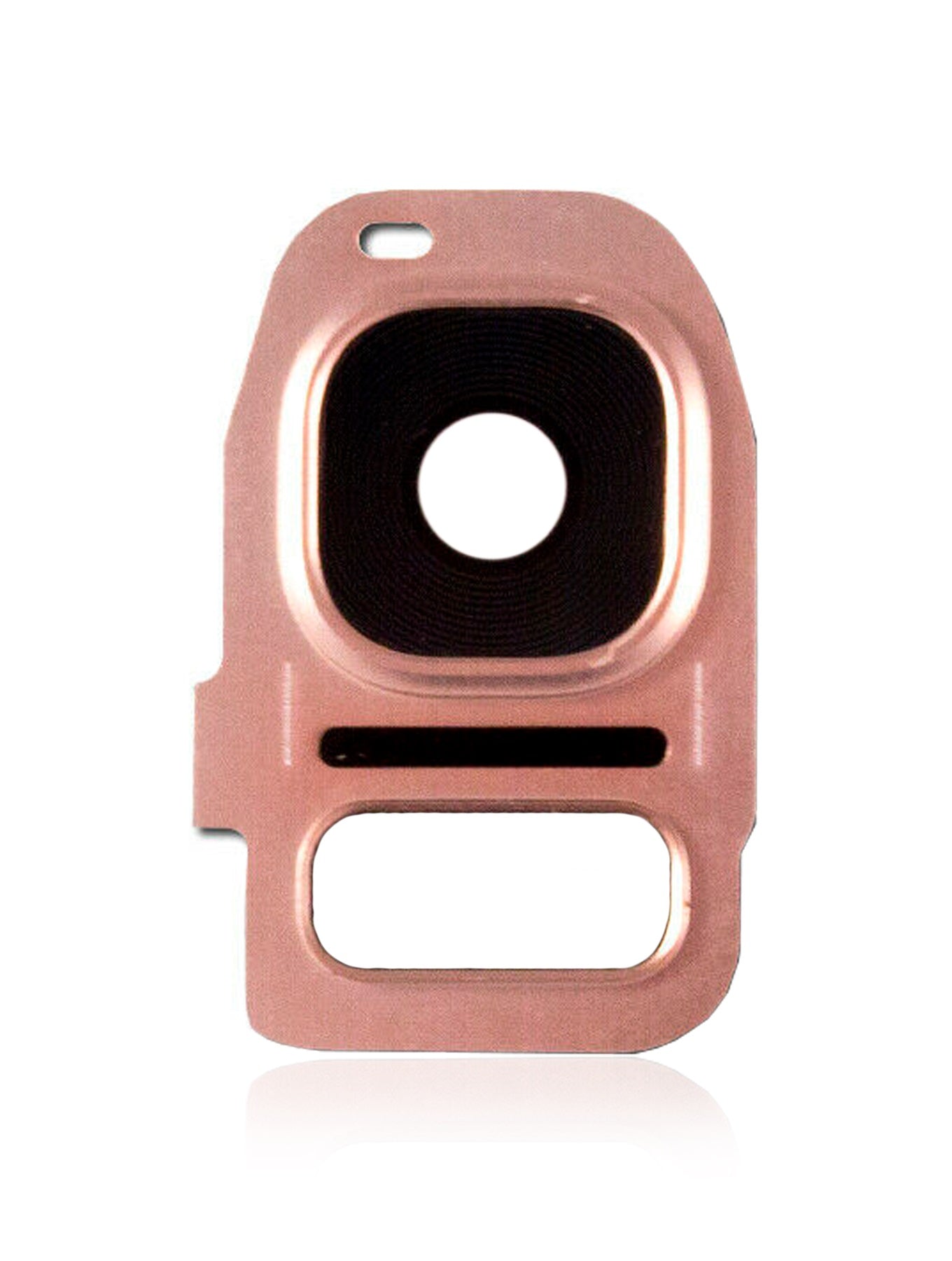 REPLACEMENT FOR SAMSUNG GALAXY S7S7 EDGE REAR CAMERA HOLDER WITH LENS - ROSE