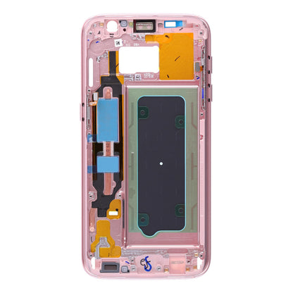 REPLACEMENT FOR SAMSUNG GALAXY S7 SM-G930 REAR HOUSING FRAME - ROSE GOLD