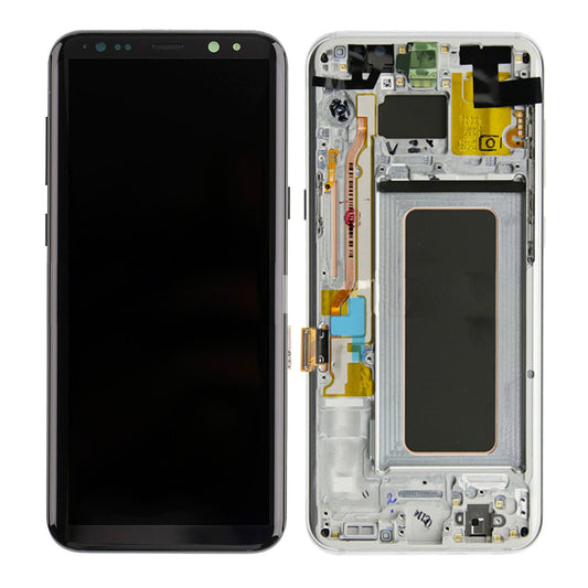 REPLACEMENT FOR SAMSUNG GALAXY S8 PLUS SM-G955 LCD SCREEN ASSEMBLY - ARCTIC SILVER
