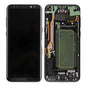 REPLACEMENT FOR SAMSUNG GALAXY S8 PLUS SM-G955 LCD SCREEN ASSEMBLY - BLACK