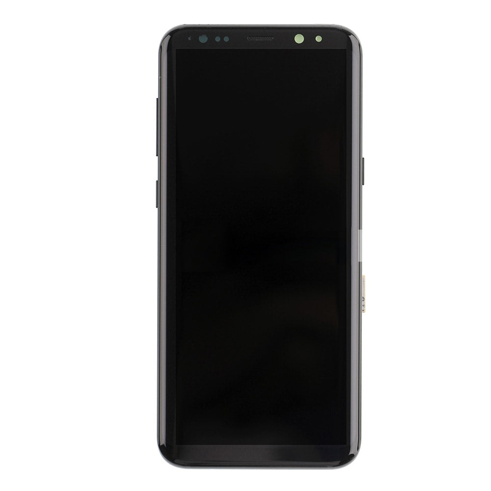 REPLACEMENT FOR SAMSUNG GALAXY S8 PLUS SM-G955 LCD SCREEN ASSEMBLY - BLACK