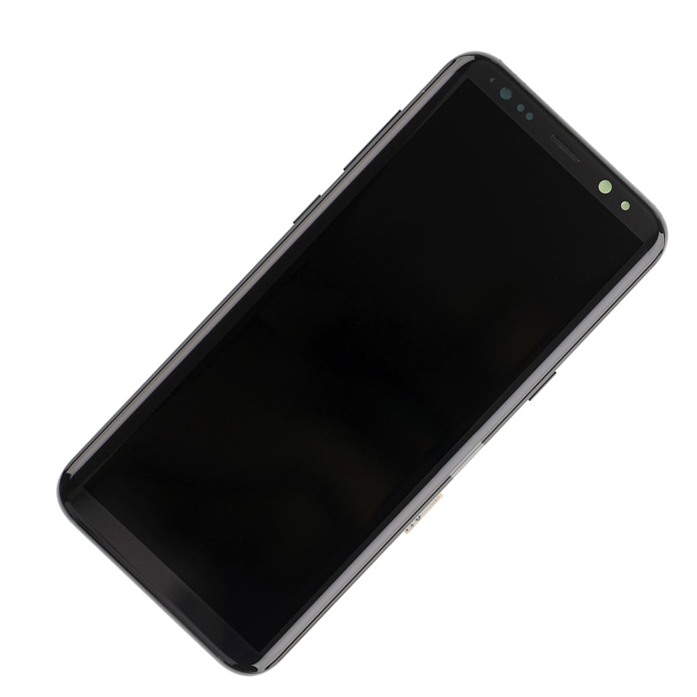 REPLACEMENT FOR SAMSUNG GALAXY S8 PLUS SM-G955 LCD SCREEN ASSEMBLY - BLACK