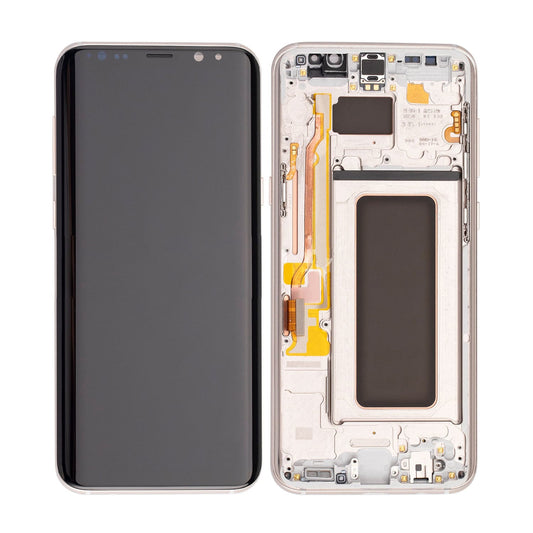 REPLACEMENT FOR SAMSUNG GALAXY S8 PLUS SM-G955 LCD SCREEN ASSEMBLY - MAPLE GOLD