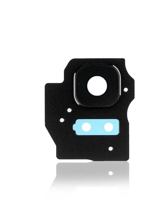 REPLACEMENT FOR SAMSUNG GALAXY S8 PLUS SM-G955 REAR CAMERA HOLDER WITH LENS - BLACK