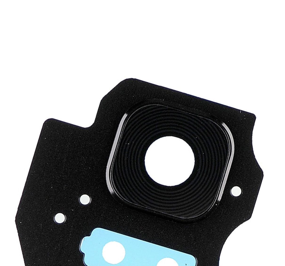 REPLACEMENT FOR SAMSUNG GALAXY S8 PLUS SM-G955 REAR CAMERA HOLDER WITH LENS - BLACK