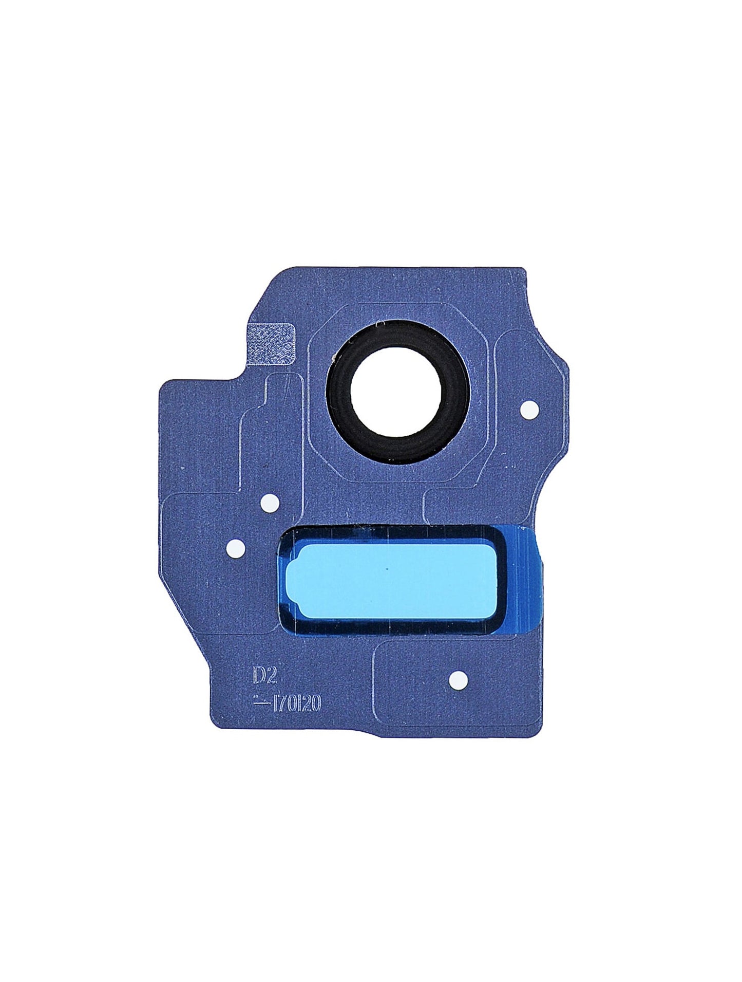 REPLACEMENT FOR SAMSUNG GALAXY S8 PLUS SM-G955 REAR CAMERA HOLDER WITH LENS - BLUE
