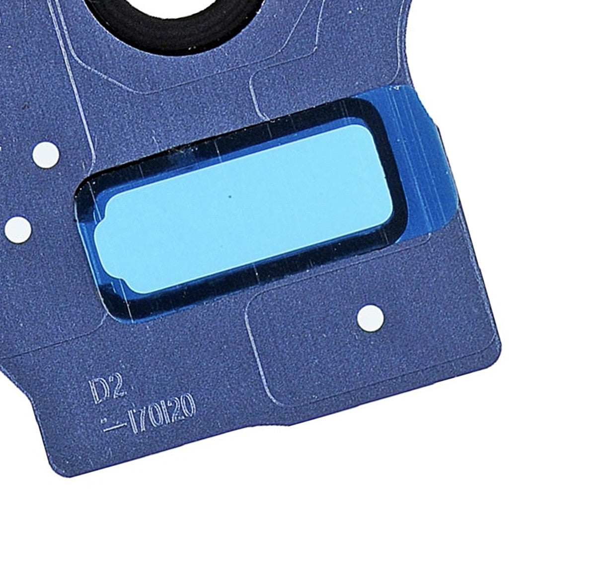REPLACEMENT FOR SAMSUNG GALAXY S8 PLUS SM-G955 REAR CAMERA HOLDER WITH LENS - BLUE