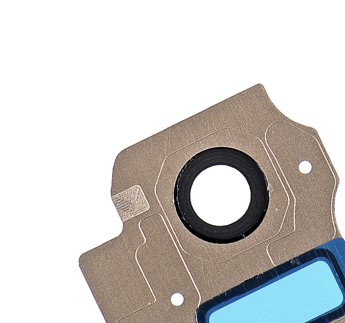 REPLACEMENT FOR SAMSUNG GALAXY S8 PLUS SM-G955 REAR CAMERA HOLDER WITH LENS - GOLD