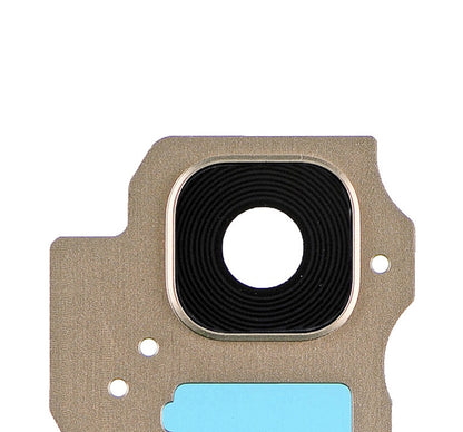 REPLACEMENT FOR SAMSUNG GALAXY S8 PLUS SM-G955 REAR CAMERA HOLDER WITH LENS - GOLD
