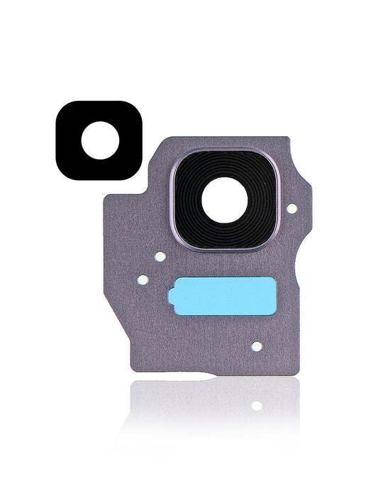REPLACEMENT FOR SAMSUNG GALAXY S8 PLUS SM-G955 REAR CAMERA HOLDER WITH LENS - ORCHID GRAY