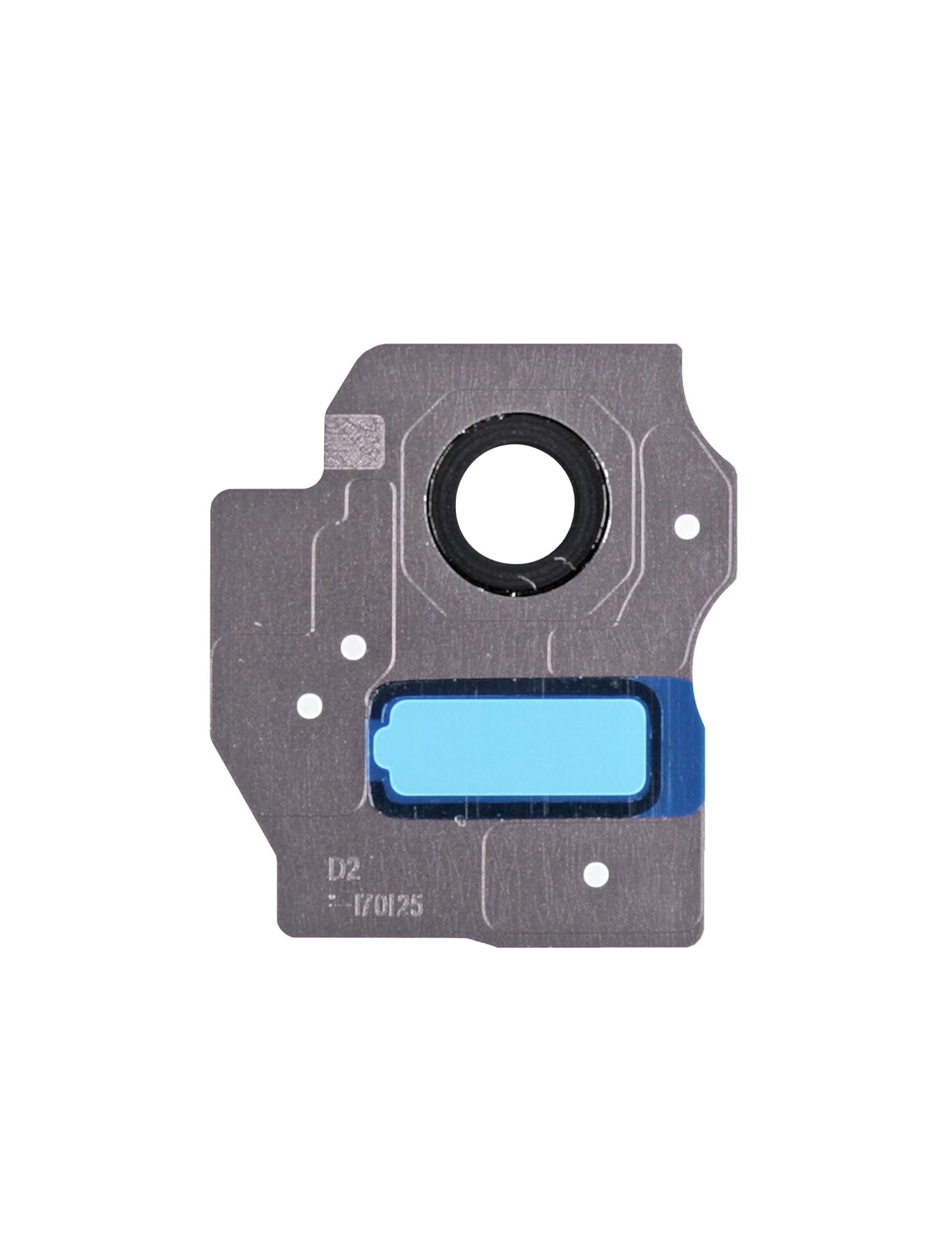 REPLACEMENT FOR SAMSUNG GALAXY S8 PLUS SM-G955 REAR CAMERA HOLDER WITH LENS - ORCHID GRAY