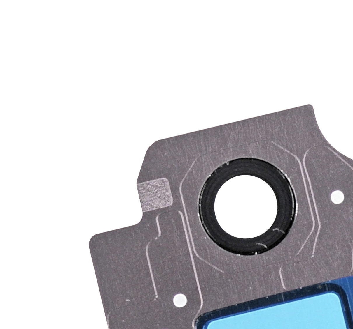 REPLACEMENT FOR SAMSUNG GALAXY S8 PLUS SM-G955 REAR CAMERA HOLDER WITH LENS - ORCHID GRAY