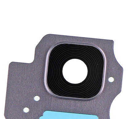 REPLACEMENT FOR SAMSUNG GALAXY S8 PLUS SM-G955 REAR CAMERA HOLDER WITH LENS - ORCHID GRAY
