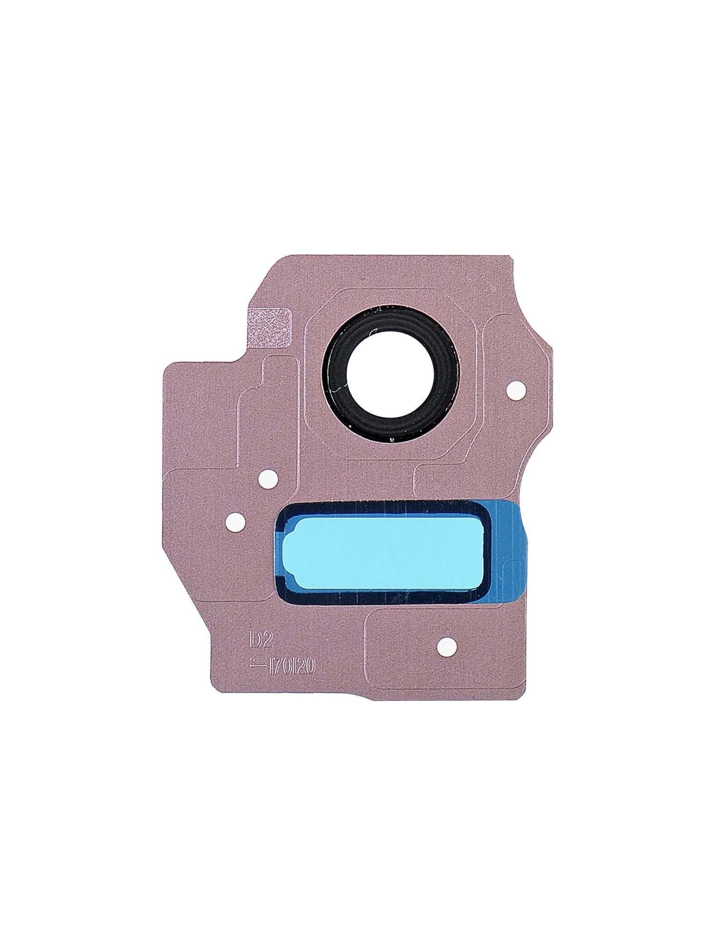 REPLACEMENT FOR SAMSUNG GALAXY S8 PLUS SM-G955 REAR CAMERA HOLDER WITH LENS - ROSE