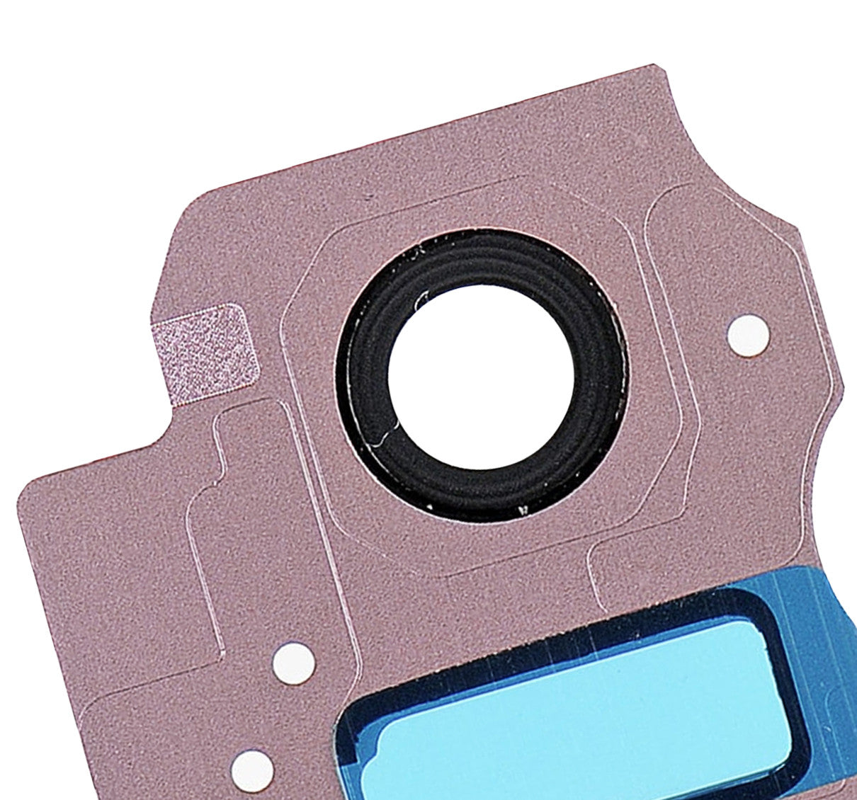 REPLACEMENT FOR SAMSUNG GALAXY S8 PLUS SM-G955 REAR CAMERA HOLDER WITH LENS - ROSE