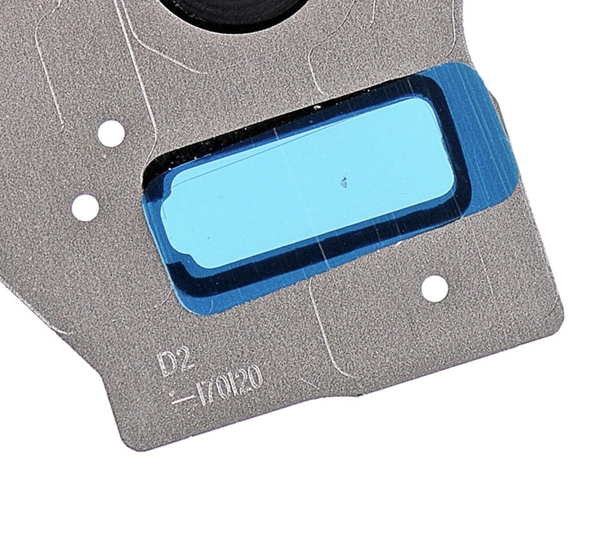 REPLACEMENT FOR SAMSUNG GALAXY S8 PLUS SM-G955 REAR CAMERA HOLDER WITH LENS - SILVER