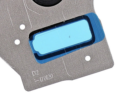 REPLACEMENT FOR SAMSUNG GALAXY S8 PLUS SM-G955 REAR CAMERA HOLDER WITH LENS - SILVER