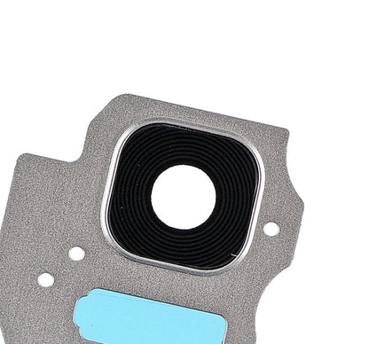 REPLACEMENT FOR SAMSUNG GALAXY S8 PLUS SM-G955 REAR CAMERA HOLDER WITH LENS - SILVER