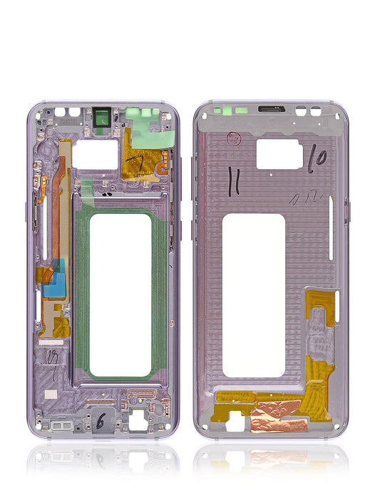 REPLACEMENT FOR SAMSUNG GALAXY S8 PLUS SM-G955 REAR HOUSING PARTITION - ORCHID GRAY