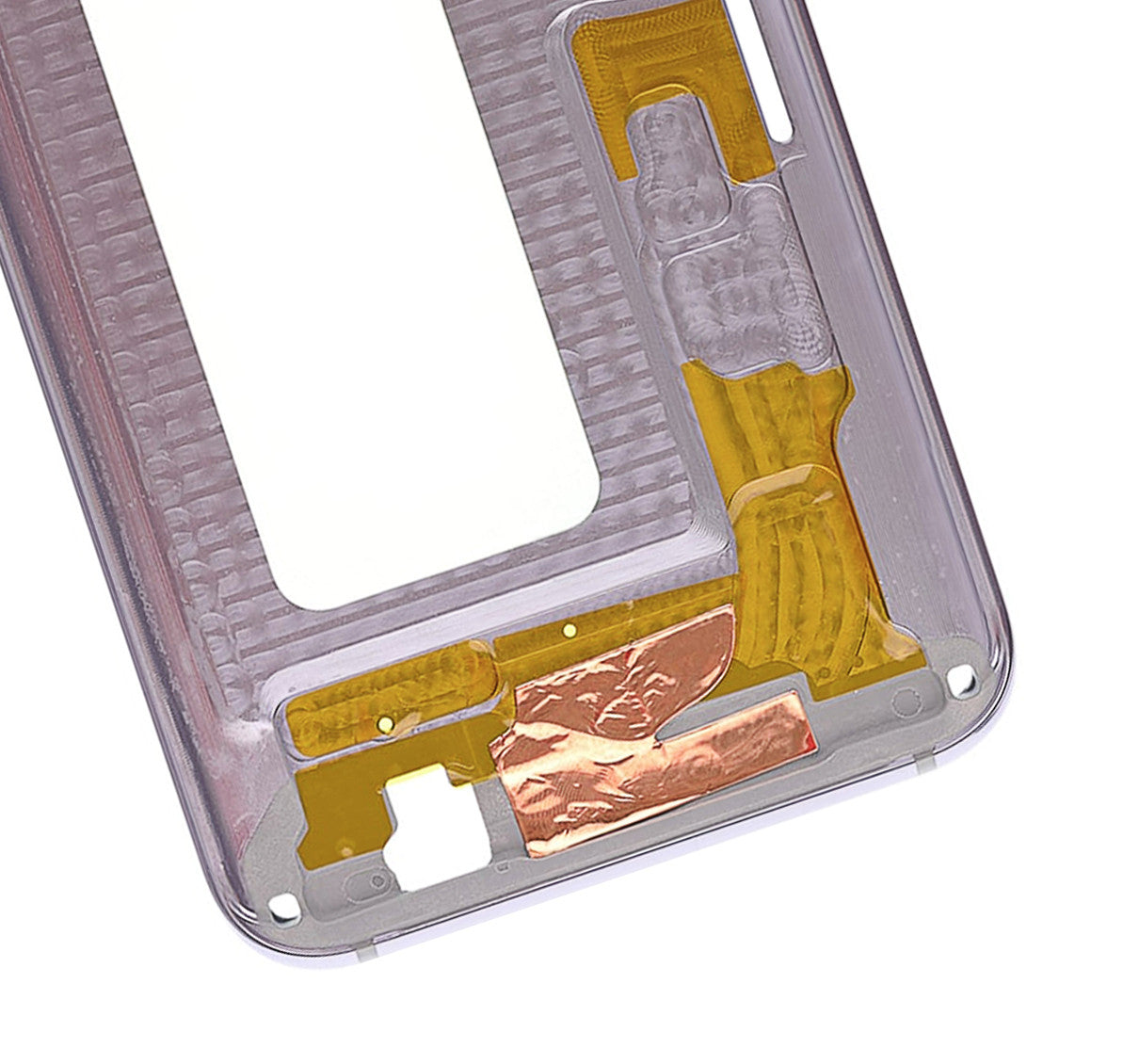 REPLACEMENT FOR SAMSUNG GALAXY S8 PLUS SM-G955 REAR HOUSING PARTITION - ORCHID GRAY