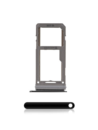 REPLACEMENT FOR SAMSUNG GALAXY S8/S8 PLUS SIM CARD TRAY - BLACK