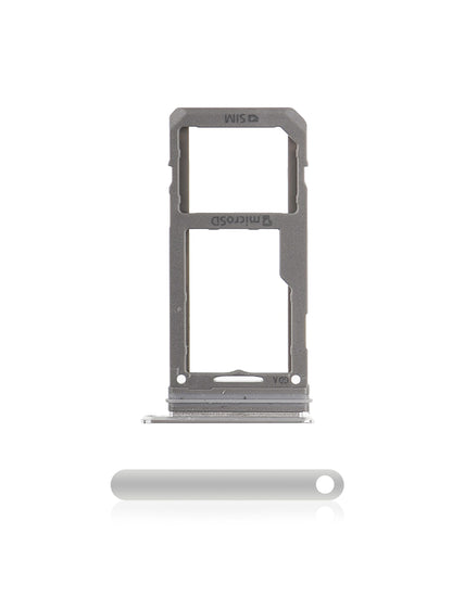 REPLACEMENT FOR SAMSUNG GALAXY S8/S8 PLUS SIM CARD TRAY - SILVER