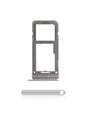 REPLACEMENT FOR SAMSUNG GALAXY S8/S8 PLUS SIM CARD TRAY - SILVER