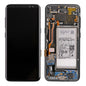 REPLACEMENT FOR SAMSUNG GALAXY S8 SM-G950 LCD SCREEN ASSEMBLY WITH FRAME - BLACK
