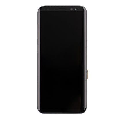 REPLACEMENT FOR SAMSUNG GALAXY S8 SM-G950 LCD SCREEN ASSEMBLY WITH FRAME - BLACK