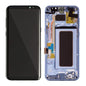 REPLACEMENT FOR SAMSUNG GALAXY S8 SM-G950 LCD SCREEN ASSEMBLY WITH FRAME - BLUE