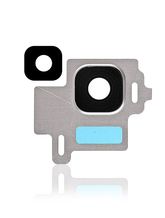 REPLACEMENT FOR SAMSUNG GALAXY S8 SM-G950 REAR CAMERA HOLDER WITH LENS - SILVER