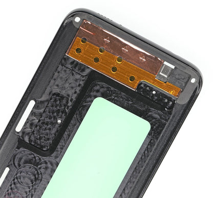 REPLACEMENT FOR SAMSUNG GALAXY S8 SM-G950 REAR HOUSING FRAME - BLACK