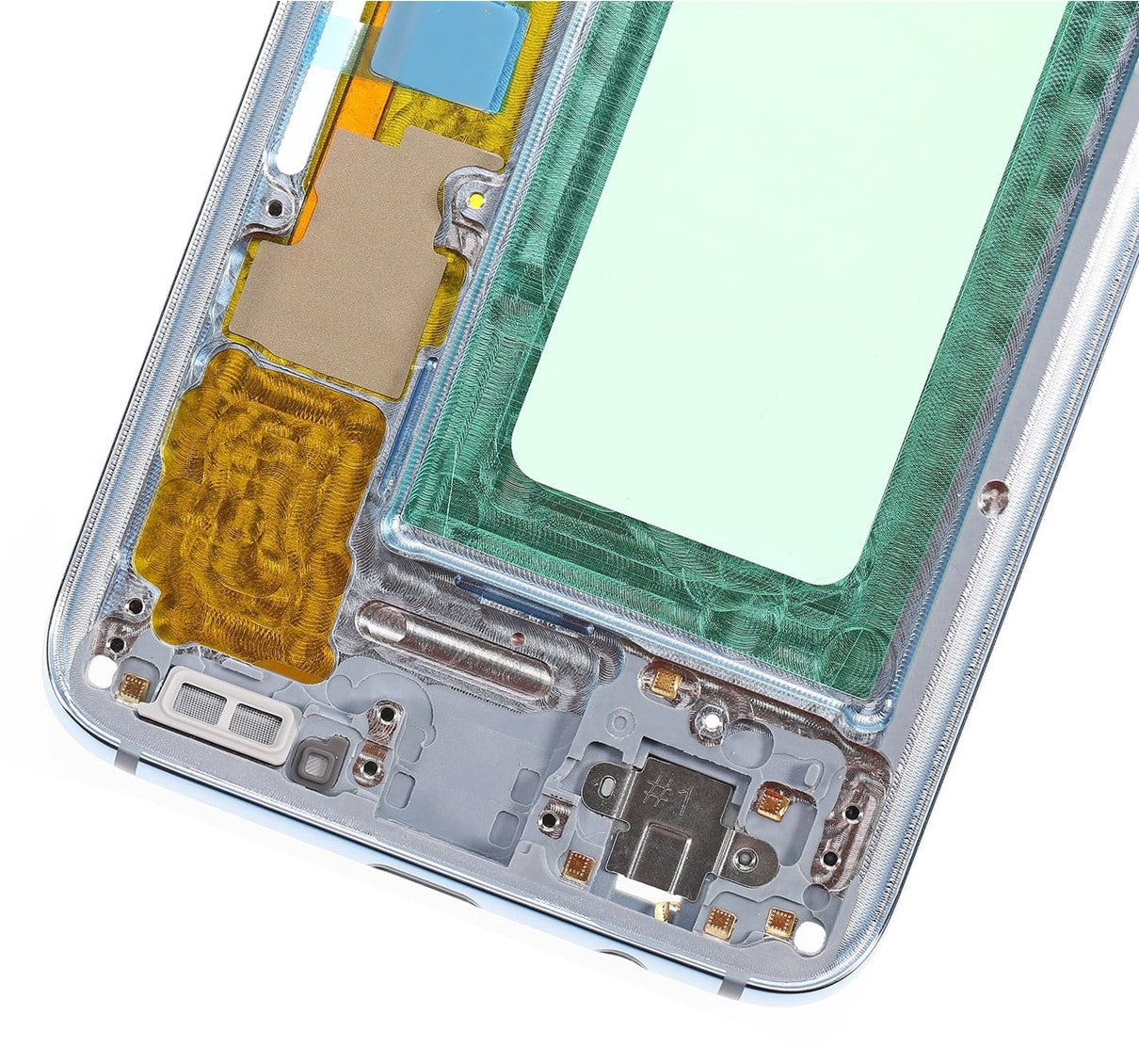 REPLACEMENT FOR SAMSUNG GALAXY S8 SM-G950 REAR HOUSING FRAME - BLUE