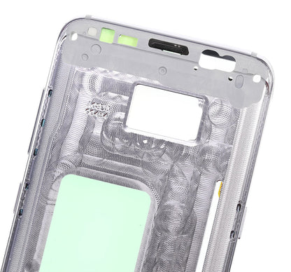 REPLACEMENT FOR SAMSUNG GALAXY S8 SM-G950 REAR HOUSING FRAME - ORCHID GRAY
