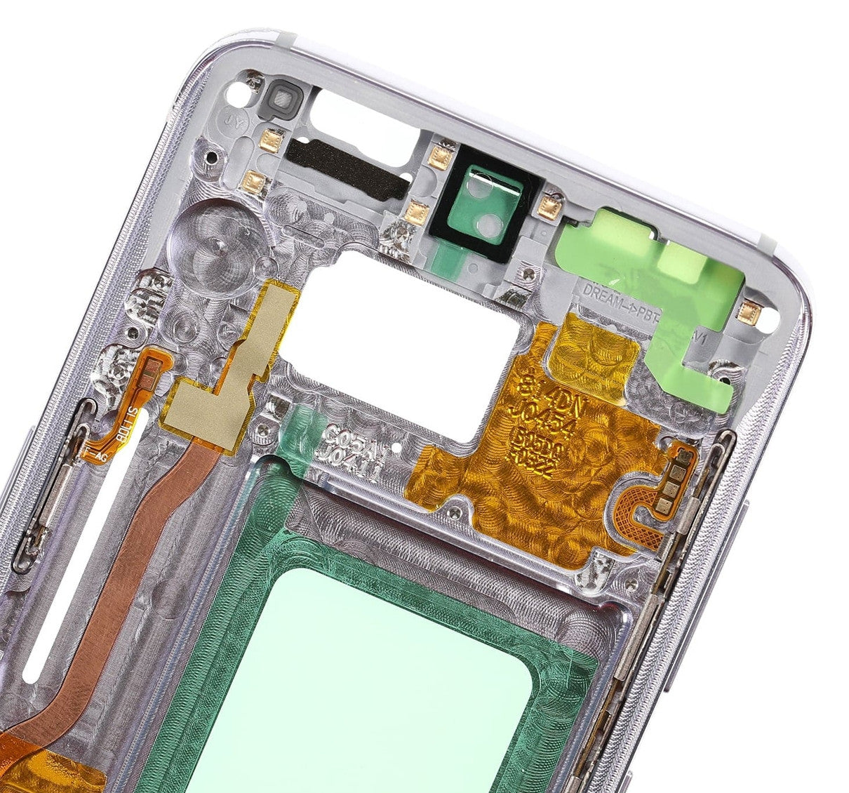 REPLACEMENT FOR SAMSUNG GALAXY S8 SM-G950 REAR HOUSING FRAME - ORCHID GRAY