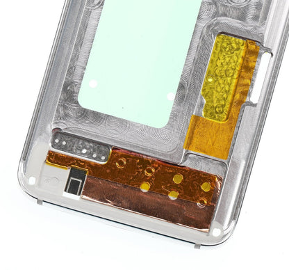 REPLACEMENT FOR SAMSUNG GALAXY S8 SM-G950 REAR HOUSING FRAME - SILVER
