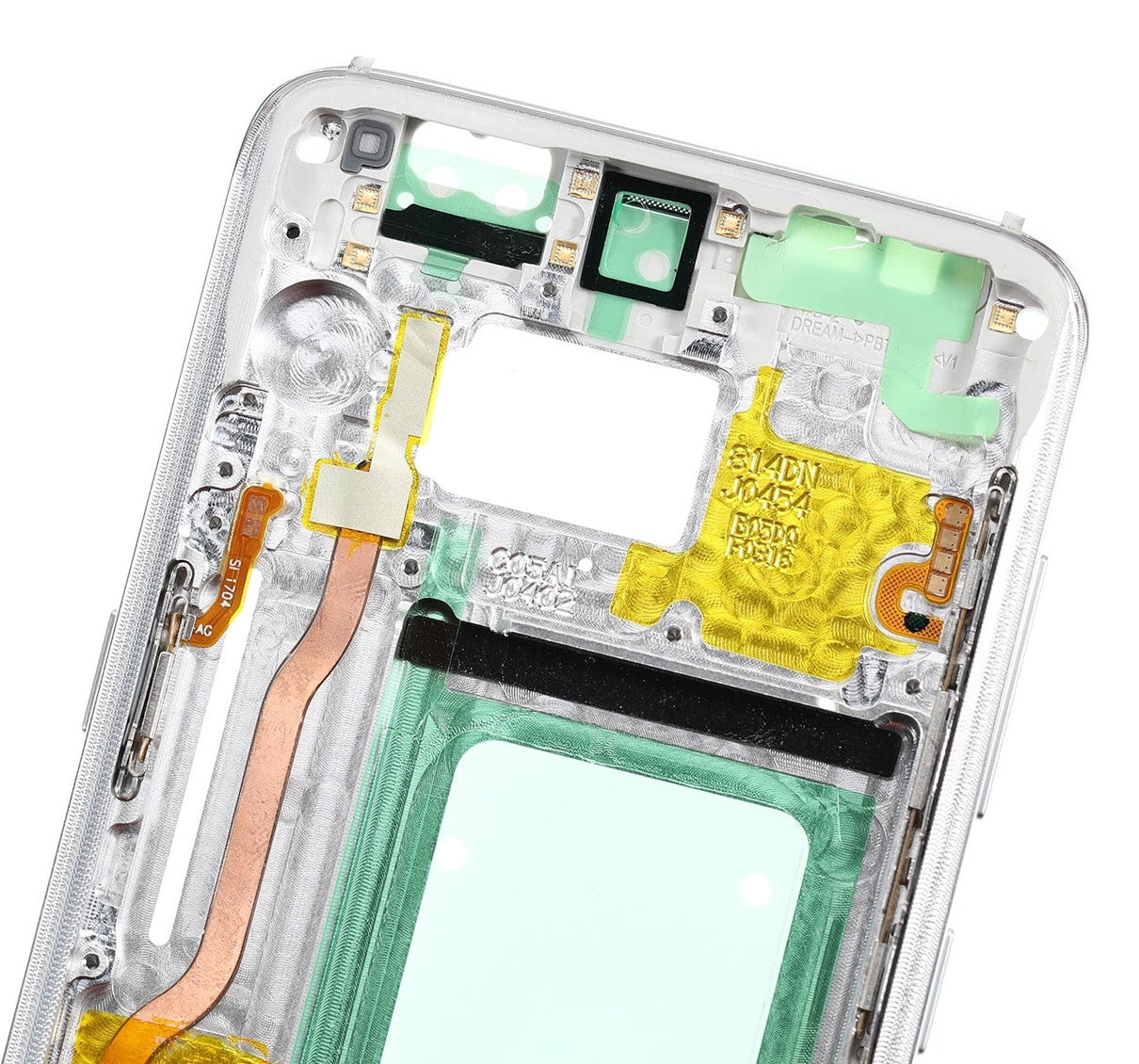 REPLACEMENT FOR SAMSUNG GALAXY S8 SM-G950 REAR HOUSING FRAME - SILVER