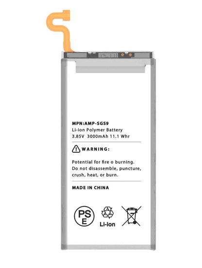 REPLACEMENT FOR SAMSUNG GALAXY S9 BATTERY 3000MAH