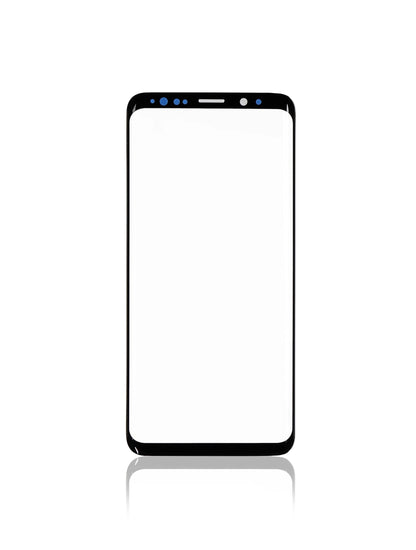 REPLACEMENT FOR SAMSUNG GALAXY S9 FRONT GLASS LENS - BLACK