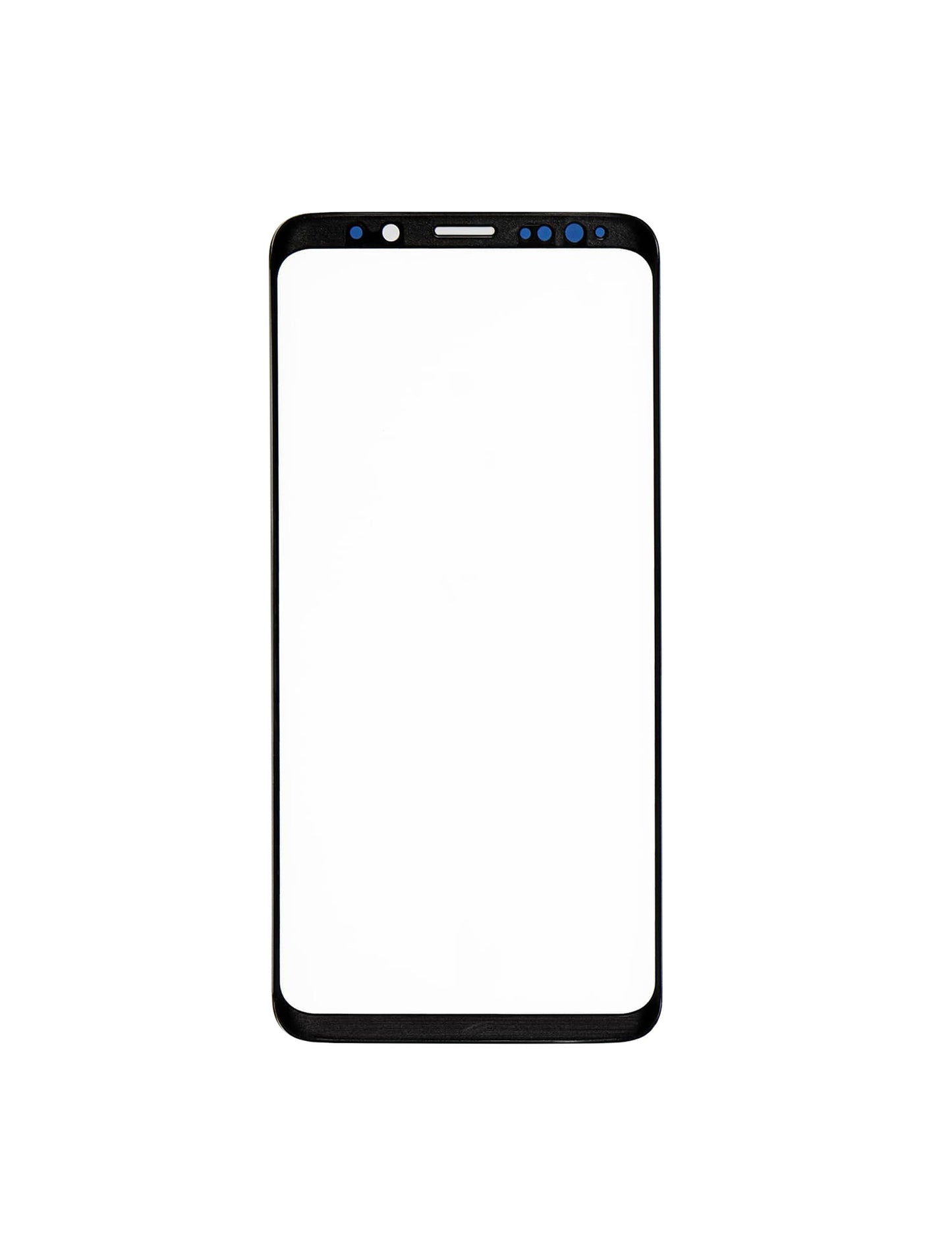REPLACEMENT FOR SAMSUNG GALAXY S9 FRONT GLASS LENS - BLACK