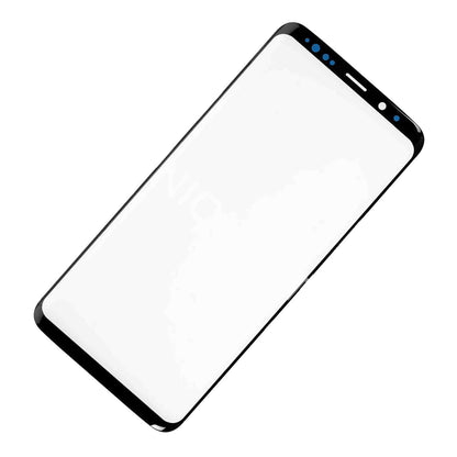 REPLACEMENT FOR SAMSUNG GALAXY S9 PLUS FRONT GLASS LENS - BLACK